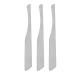 Metal Makeup Spatula Set - 3 Premium Stainless Steel Spatulas for Perfect Blending | International Shipping Available - Buy Online on GoSupps.com