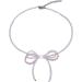 Silay Lian Xue Elegant Pink Loop & Star Necklace | Handmade Celbrebest Chain Jewelry for Women & Girls - Stylish Accessory - Buy Online on GoSupps.com