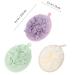 Healifty Bath Scrubber Set - 3pcs Bath Balls & Loofah Bubble Maker for Body Wash | Bathroom Accessories - Buy Online on GoSupps.com