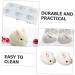 HOMSFOU 2pcs Cake Silicone Mold Easter Baking Rabbit Candy Bunny Chocolate Cupcake Topper Plaster Resin Easter Soap Silicone Ice Cube Trays Rabbit Mold White Mousse Lollipop Silica Gel 3D 29.5x17cmx2pcs Whitex2pcs - Buy Online on GoSupps.com