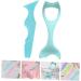 Outanaya 2pcs Mascara Drawing Aids Eyeshadow Heated Lash Curler Lash Tool Mascara Make up Aids Heating - Buy Online on GoSupps.com