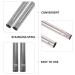 Angoily 2-Piece Stainless Steel Broom Replacement Set | Extension Mop Handle & Threaded Broom Accessories | 22mm Hole Diameter | Ideal for Home Use - Buy Online on GoSupps.com