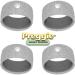 Three Lollies Preggie Anti-Nausea Wristbands - Morning Sickness Relief Acupressure Bands - Side Effect Free Set of 4 - Gray - International Shipping Available - Buy Online on GoSupps.com