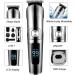 Premium 6-in-1 Waterproof Hair Clippers for Men | USB Rechargeable Hair Trimmer & Beard Cutter | International Shipping Available - Buy Online on GoSupps.com
