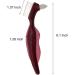 Huante Premium 2-Part Toothbrush - Hard Prosthesis & Portable Double-Sided Cleaning Brush with Multi-Layered Bristles for Optimal Oral Care - Buy Online on GoSupps.com