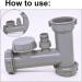 Buy Qrity 2-Pack Kitchen Sink Drain Pipe Locking Caps - 56mm Inner Thread for Leak Prevention | International Shipping Available - Buy Online on GoSupps.com