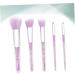 Housoutil 5 Set Powder Mineral Brush Makeup Face Brushes Purple Blush Makeup Brush Kit Diamond Makeup Brushes Women s Suits Blush Brush Foundation Makeup Brushes Eye Brush Major 16x3cm Purple 01 - Buy Online on GoSupps.com