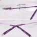 Buy Efarma Glasses: Metal Replacement Bars & Purple Arms for Borderless Frames - International Shipping Available - Buy Online on GoSupps.com