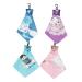 4pcs Keychain Glasses Cloth Mobile Wiper Glasses Cleaner Lens Cleaner Wipes Portable Glasses Cloth Wipes Cloth Lens Cleaning Cloth Phone Screen Wipe Cleaning Cloths Screen Cleaning