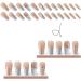 Durratou Sea Salt Macaroon Color Transparent Star Moon Color Blocking Nail Art Portable Nail Pieces - Buy Online on GoSupps.com