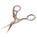 ZPSHYD Makeup Scissors Vintage Stainless Steel Scissors Eyebrows Hair Trim Beauty Makeup Tool