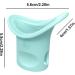 Eye Rinse Cup Eye Flush Kit Portable Silicone Eye Wash Cup | Eye Cleaner Cup with Scale Soft Eye Bath Soft for Eye Cleansing Refresh and Clean Tired Eyes Aezon Blue - Buy Online on GoSupps.com