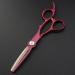 Hair Cutting Scissors 6 Inch Professional JP 440c Steel Rose Red Hair Cutting Scissors Haircut Thinning Barber Tools Cut Shears Hairdresser Scissors Set - Buy Online on GoSupps.com