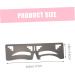 FOMIYES 8 Pcs Eyebrow Ruler Tool Stickers Brow Stencil Ruler Eyebrow Shaping Ruler Balance Artifact - Buy Online on GoSupps.com