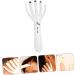Fomiyes Electric Scalp Massager & Hair Treatment Brush - Multifunctional ABS Hairdressing Ridge Claw for Scalp Care - Buy Online on GoSupps.com