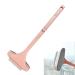 Window Cleaning Brush - Glass Scraper | Wet and Dry Dual-Use Window Glass Screen Cleaner Tool Reusable Mesh Screen Cleaner for Cabinets Sofa Screen Bathroom Money money Pink