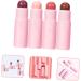 Beaupretty Lot De 4 Set De Rouges L vres Mats Velours Multi-couleurs Finition Mat Longue Tenue Hydratant Pour Femmes Usage Quotidien Maquillage Professionnel - Buy Online on GoSupps.com