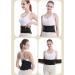 Wide Waist Support Belt for Back Pain Relief - Self-Heating Lumbar Support for Herniated Discs & Sciatica - Unisex Medium Size - Black - Buy Online on GoSupps.com