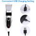 RIYAN Men's 6 Comb Professional Hair Clipper Wireless Hair Clipper Haircut Rechargeable Haircut Tool - Buy Online on GoSupps.com