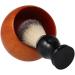 Luxury Healeved Shaving Bowl Set - Wooden Cup Brushes & Shell Soap for a Premium Shaving Experience - Buy Online on GoSupps.com