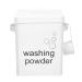 Healvian Washing Storage Bucket Laundry Holder Bin with Scoop Snack Wrought Iron