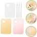 Mobestech Palettes de Maquillage 3 Pi ces avec Spatules en Plastique Transparentes Palettes de Fond de Teint Portables pour Femmes M lange Facile pour Usage Professionnel et Personnel - Buy Online on GoSupps.com