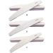 dijiusidy Nail File Half Moon Shaped Home Salon Personal Care Manicure Shaping Accessory Polishing Strips Dual-sided Pedicure Tool 100/180 - Buy Online on GoSupps.com