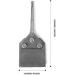 Monkey King Bar 4 Wide SDS Plus Chisel 4x10 Short Handle Floor Scraper - Removes Thinset & Adhesives - Buy Online on GoSupps.com