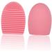 Angoily Cleaning Tools Brush Cleaning Scrubber Silicone Makeup Brush Cleaner Brush Cleaner Egg Limpiador De Brochas De Maquillaje Make up Travel Scrub Board Pink Electric - Buy Online on GoSupps.com