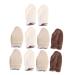 FRCOLOR 5 Pairs Leather Thimble Cowhide Thumb