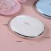 Buy Single Colored Contact Lens Case - Compact Oval Storage Container (White) for Safe & Stylish Eye Care - Buy Online on GoSupps.com