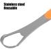 Stainless Steel Tongue Sweeper - 2 Pack Tongue Cleaner for Fresh Breath & Oral Hygiene - Buy Online on GoSupps.com