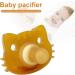 Buy Hongjingda Cute Cat-Shaped Newborn Pacifier | Food Grade Silicone Soothie for Babies | Ideal for Children's Room & Hospitals - Buy Online on GoSupps.com
