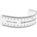  POPETPOP POPETPOP 4 Pcs Eyebrow Ruler Eyebrow Stencil Eyebrow Mapping Reusable Eyebrow Ruler Microblading Eyebrow Stamp 200mg Eyeliner Ruler Eyebrow Pencil Protractor - Buy Online on GoSupps.com