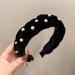 LSHEQYI Pearl Headbands Faux Pearl Velvet Pearl Women Headband Pearl Hair Bands - Buy Online on GoSupps.com