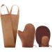 Self Tanning Mitt Applicator Kit - 4 Piece Set with Glove Exfoliating Mitt Mini Face Applicator & Back Lotion Applicator - Perfect for a Flawless Tan - Buy Online on GoSupps.com