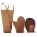 Self-Tanning Gloves Tanning Mitt Exfoliating Gloves Tanning Back Lotion Applicator Reusable Washable Tanning Glove for Streak-Free Tanning for Tanning Oil Self-Tanning Spray