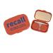 Travel Suitcase Holder Kits Including Remover Tool with Tweezers Travel Cases with Storage Set Cute Small Orange