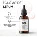 OSL Omega Skin Lab OSL Four Acids Serum 30ML - Salicylic Acid%1.5 Citric Acid%0.5 Glycolic Acid%3.5 Anti-Blemish Pore & Sebum Balance Wrinkle Serum for Skin Care - Buy Online on GoSupps.com