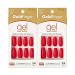 Halloween Nails GoldFinger Press On Nails Full Cover Nails Glue On Nails Manicure Long Fake Nails with Glue (2 PACK) 24 Count (Pack of 2)
