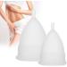 Alupre Reusable Silicone Menstrual Cup Set | Eco-Friendly Feminine Hygiene (Large) - International Shipping - Buy Online on GoSupps.com