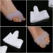 Silicone Toe Caps Set - Corn Relief, Blister Prevention, Metatarsal Guards - 3 Pairs (White) - Buy Online on GoSupps.com