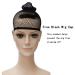Long Straight Black Kids Wig with Flower Hair Clip - Wigs for Girls | Toddler Cosplay Hairpiece for Halloween Party - Includes Wig Cap | Uniquebe - Buy Online on GoSupps.com