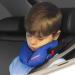 SANDINI SleepFix Kids Outlast Neck Pillow - Supportive Child's Neck Cushion with Temperature Regulation - Ideal for Car, Bike, and Travel - Prevents Head Tilting - Blue - Buy Online on GoSupps.com