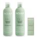 NOAH Yal Hyaluronic Acid Hair Care Set - Moisturizing Shampoo Conditioner & Serum | Cruelty-Free & Fortifying | 8.5 fl.oz Each + 20ml Hair Serum - Buy Online on GoSupps.com