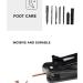 Stainless Steel Nail Clippers Eyebrow Scissors Dead Skin Pusher Pedicure Care Tools for Professional Use for Nail Care for Daily Life for (Jeanokod85p4fq7m2-12) - Buy Online on GoSupps.com