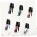 FOMIYES 6pcs Liquid Glitter Eyeshadow Sparkling Liquid Eyeliner Eye Shadow Shiny Flash Liquid Eyeshadow - Buy Online on GoSupps.com