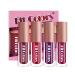 AKARY Glitter Metal Lip Gloss Set 4 Color Valentine s Day Shimmer Lipstick | Waterproof Long-Lasting Makeup Kit - Buy Online on GoSupps.com