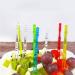 New 2024 50Pcs Transparent Disposable Plastic Food Forks Multicolor Mooncake Cake Dessert Fork Kitchen Tableware Event Party Supplies Template DIY Greeting Card Handmade - Buy Online on GoSupps.com