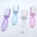 Manicure Nail Brush Cleaner Set - Soft & Stiff Bristles, Hand Cleaning Scrubber - 4 Pcs - Buy Online on GoSupps.com